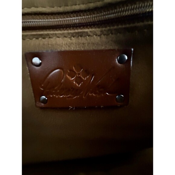 Patricia Nash Alessa Leather Crossbody Purse Bag Black - Picture 9 of 9